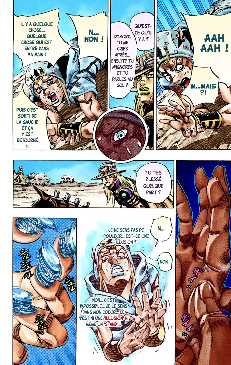 Read JoJo_s Bizarre Adventure Part 7 Steel Ball Run Official Colored FR Manga Online