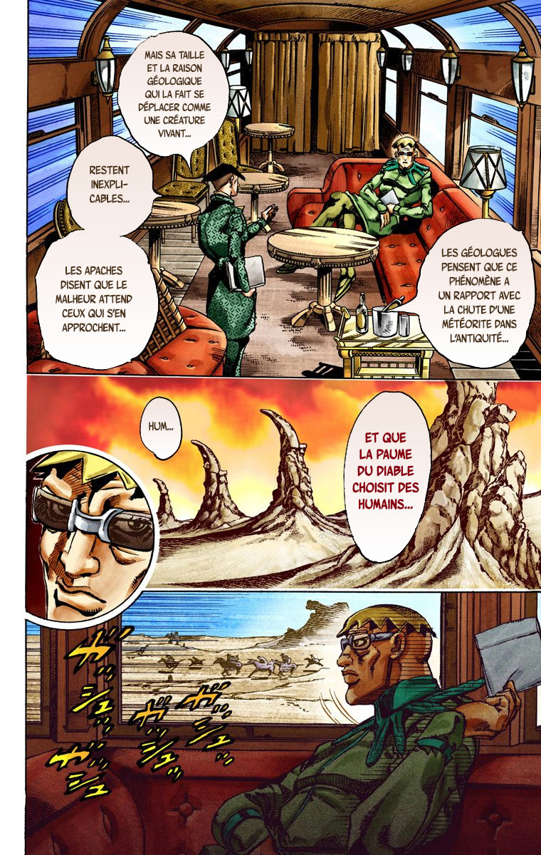 Read JoJo_s Bizarre Adventure Part 7 Steel Ball Run Official Colored FR Manga Online