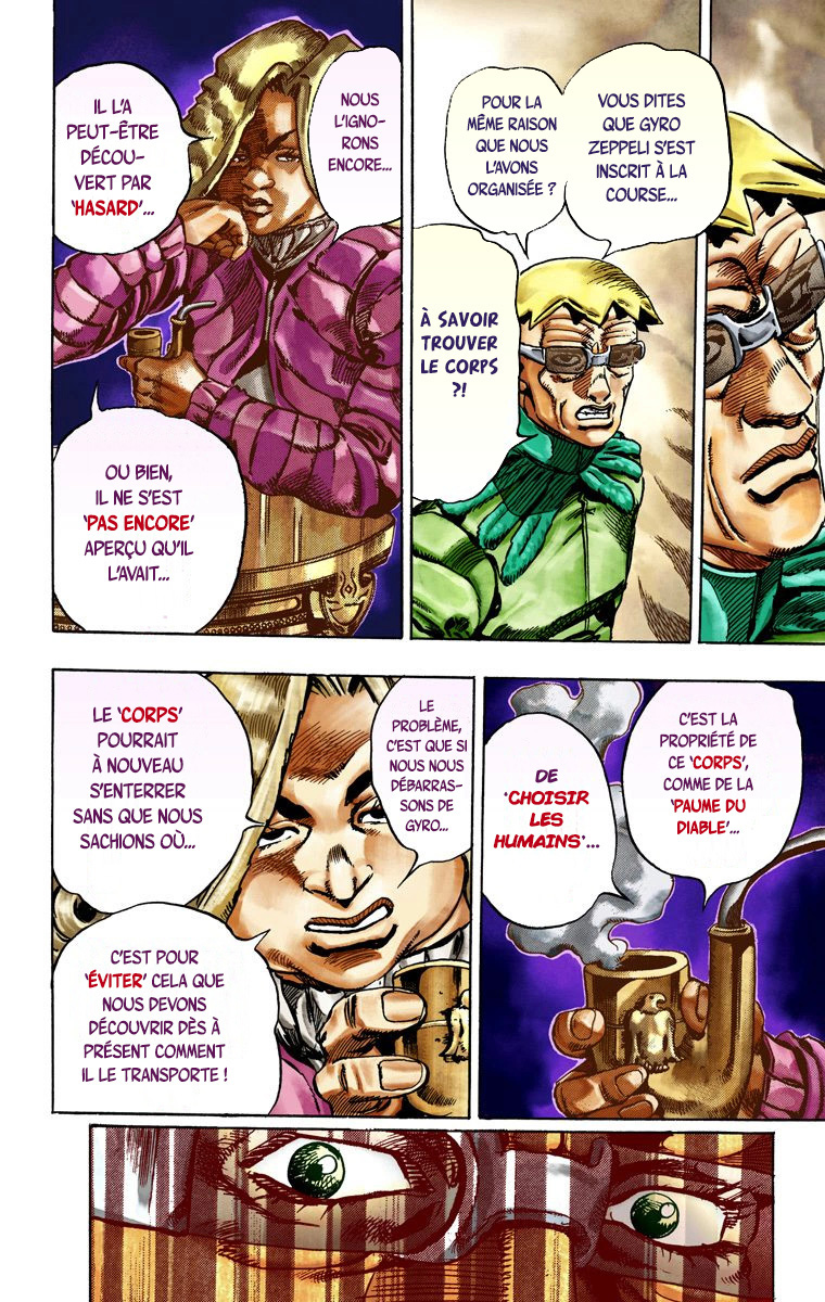 Read JoJo_s Bizarre Adventure Part 7 Steel Ball Run Official Colored FR Manga Online