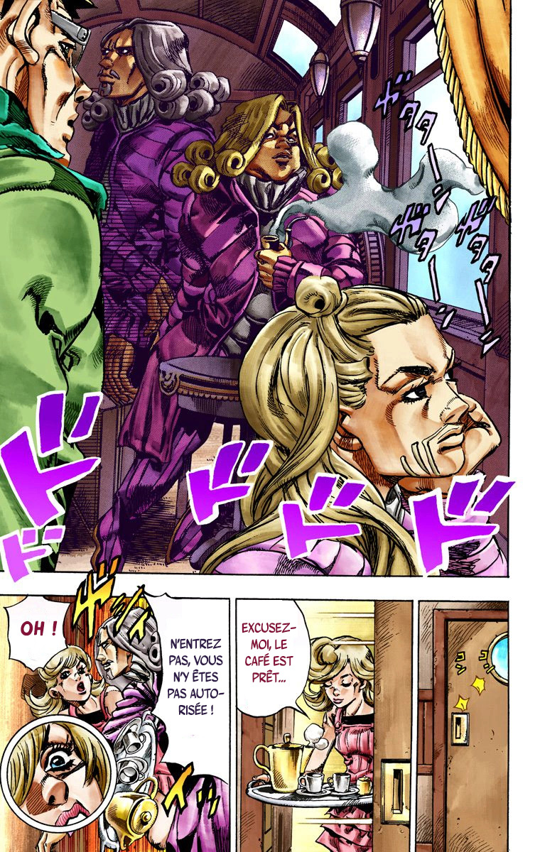 Read JoJo_s Bizarre Adventure Part 7 Steel Ball Run Official Colored FR Manga Online