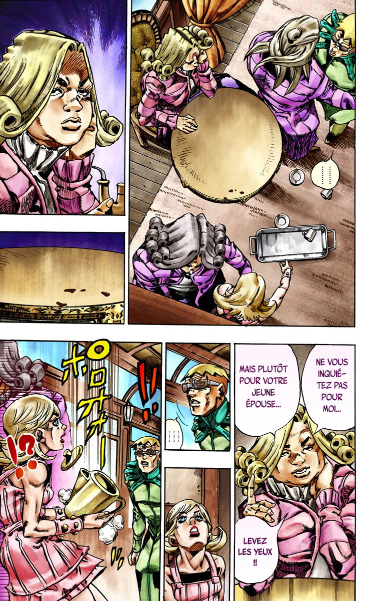 Read JoJo_s Bizarre Adventure Part 7 Steel Ball Run Official Colored FR Manga Online