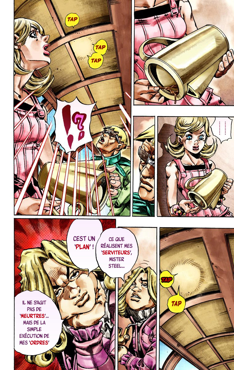 Read JoJo_s Bizarre Adventure Part 7 Steel Ball Run Official Colored FR Manga Online