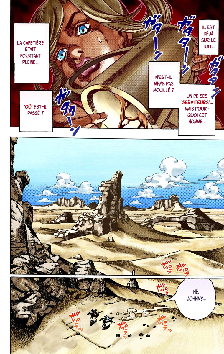 Read JoJo_s Bizarre Adventure Part 7 Steel Ball Run Official Colored FR Manga Online