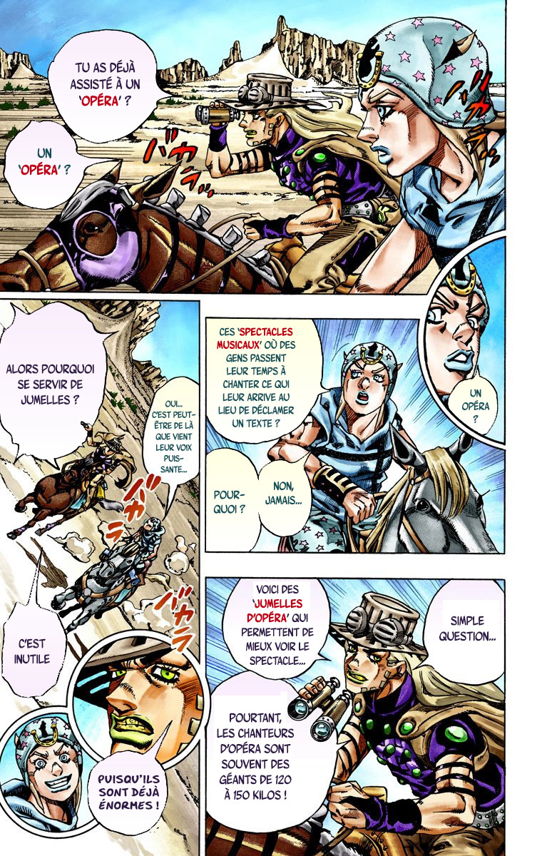 Read JoJo_s Bizarre Adventure Part 7 Steel Ball Run Official Colored FR Manga Online