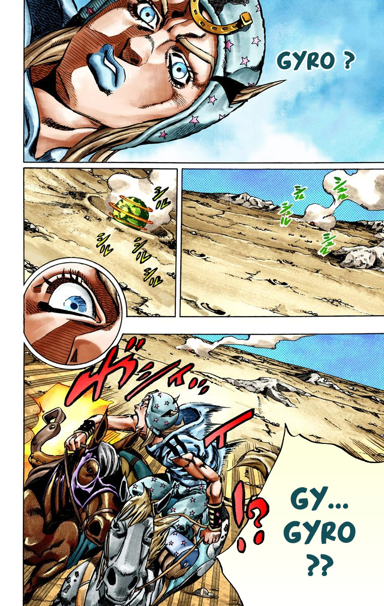 Read JoJo_s Bizarre Adventure Part 7 Steel Ball Run Official Colored FR Manga Online