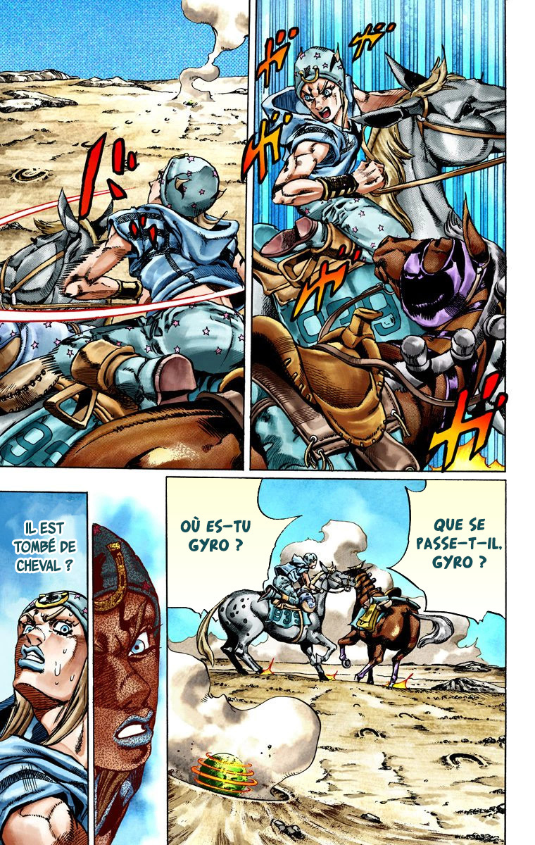 Read JoJo_s Bizarre Adventure Part 7 Steel Ball Run Official Colored FR Manga Online
