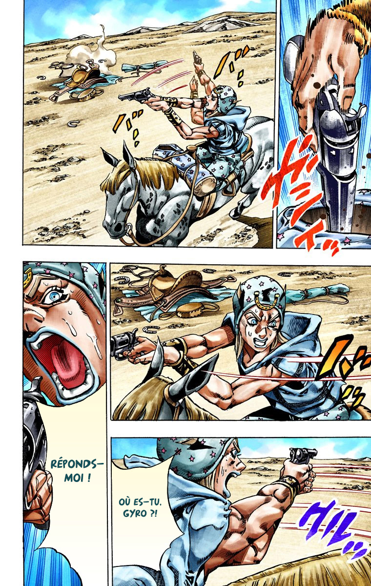 Read JoJo_s Bizarre Adventure Part 7 Steel Ball Run Official Colored FR Manga Online