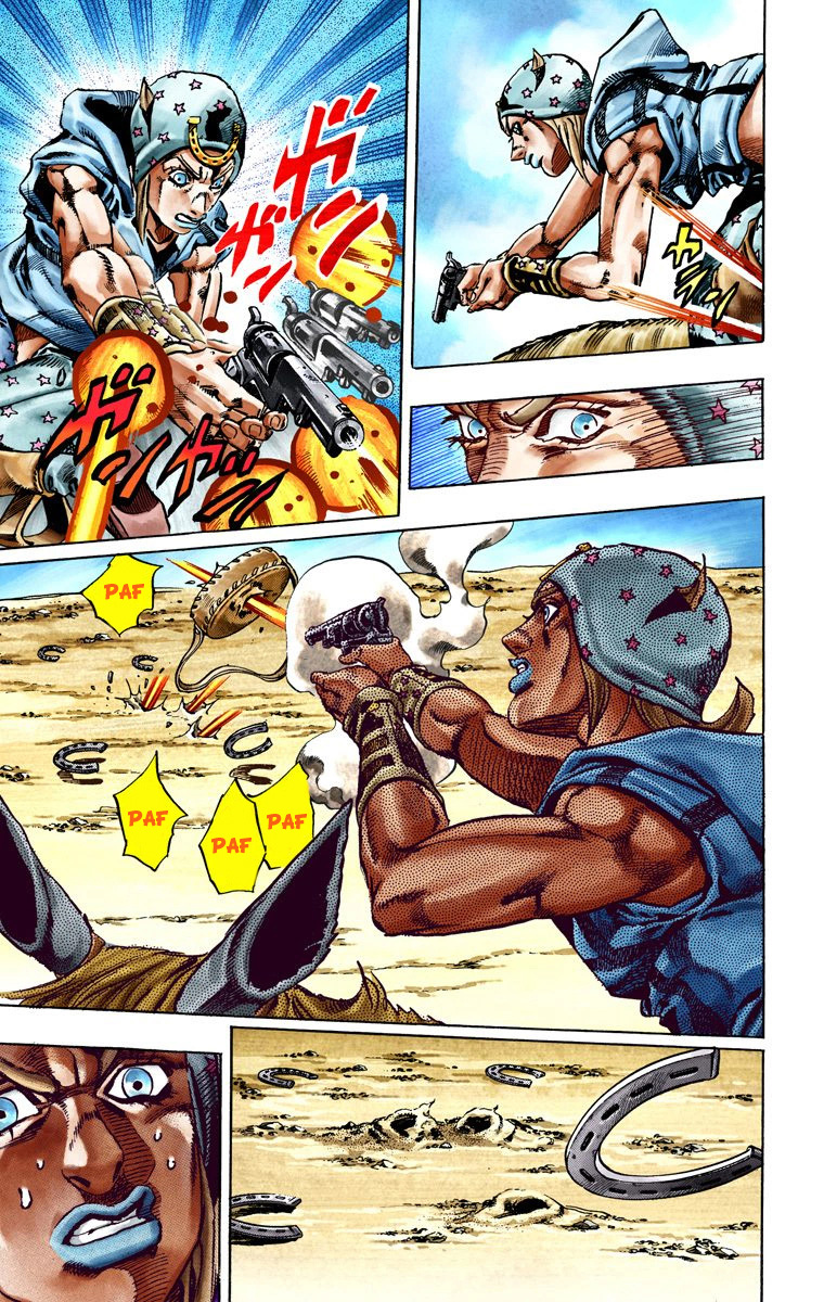 Read JoJo_s Bizarre Adventure Part 7 Steel Ball Run Official Colored FR Manga Online
