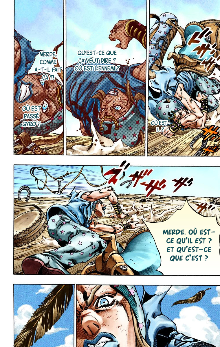 Read JoJo_s Bizarre Adventure Part 7 Steel Ball Run Official Colored FR Manga Online