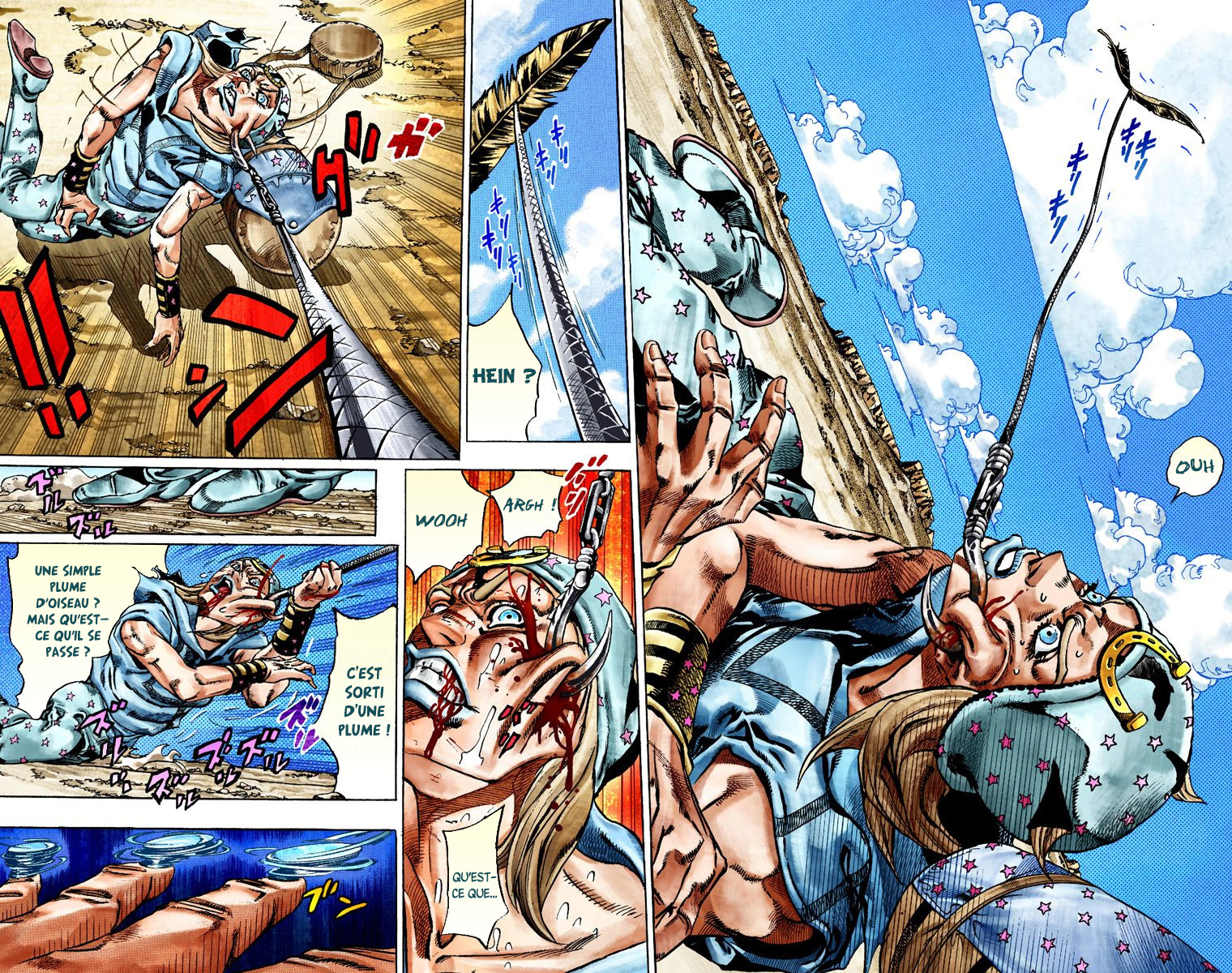 Read JoJo_s Bizarre Adventure Part 7 Steel Ball Run Official Colored FR Manga Online