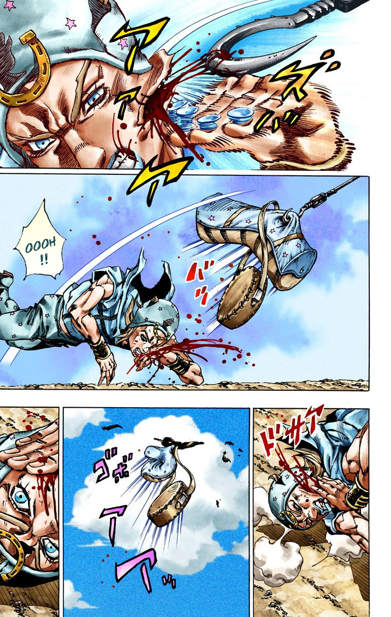 Read JoJo_s Bizarre Adventure Part 7 Steel Ball Run Official Colored FR Manga Online