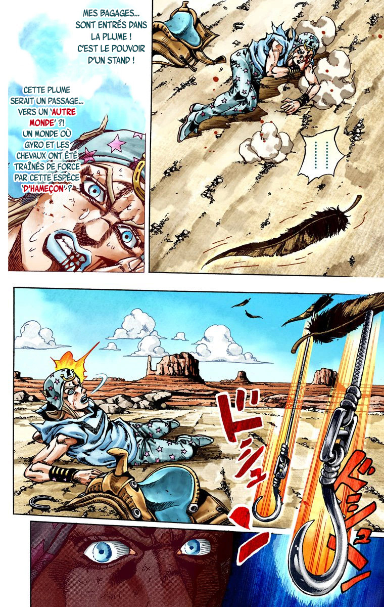 Read JoJo_s Bizarre Adventure Part 7 Steel Ball Run Official Colored FR Manga Online