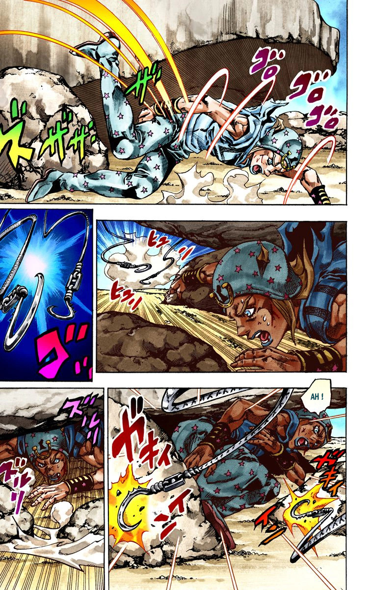 Read JoJo_s Bizarre Adventure Part 7 Steel Ball Run Official Colored FR Manga Online