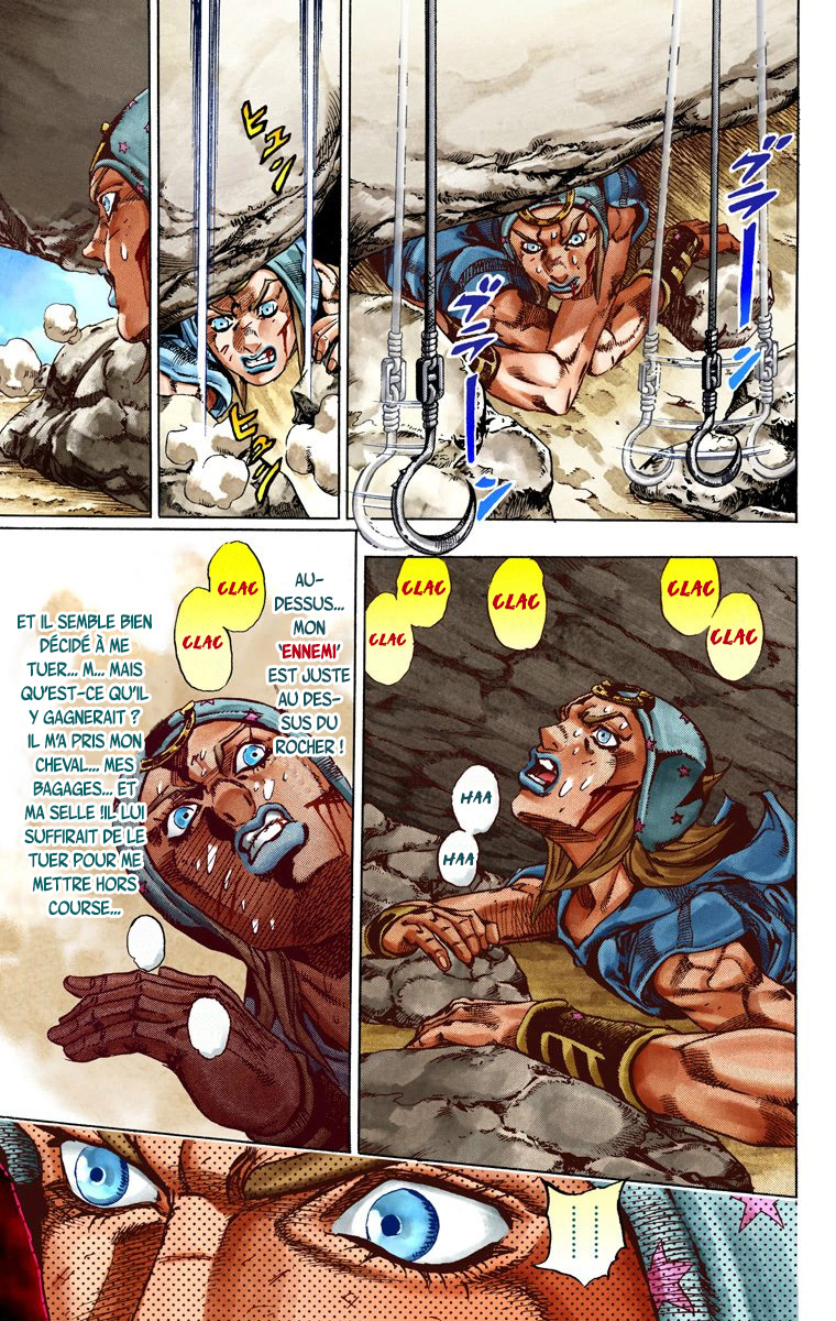 Read JoJo_s Bizarre Adventure Part 7 Steel Ball Run Official Colored FR Manga Online