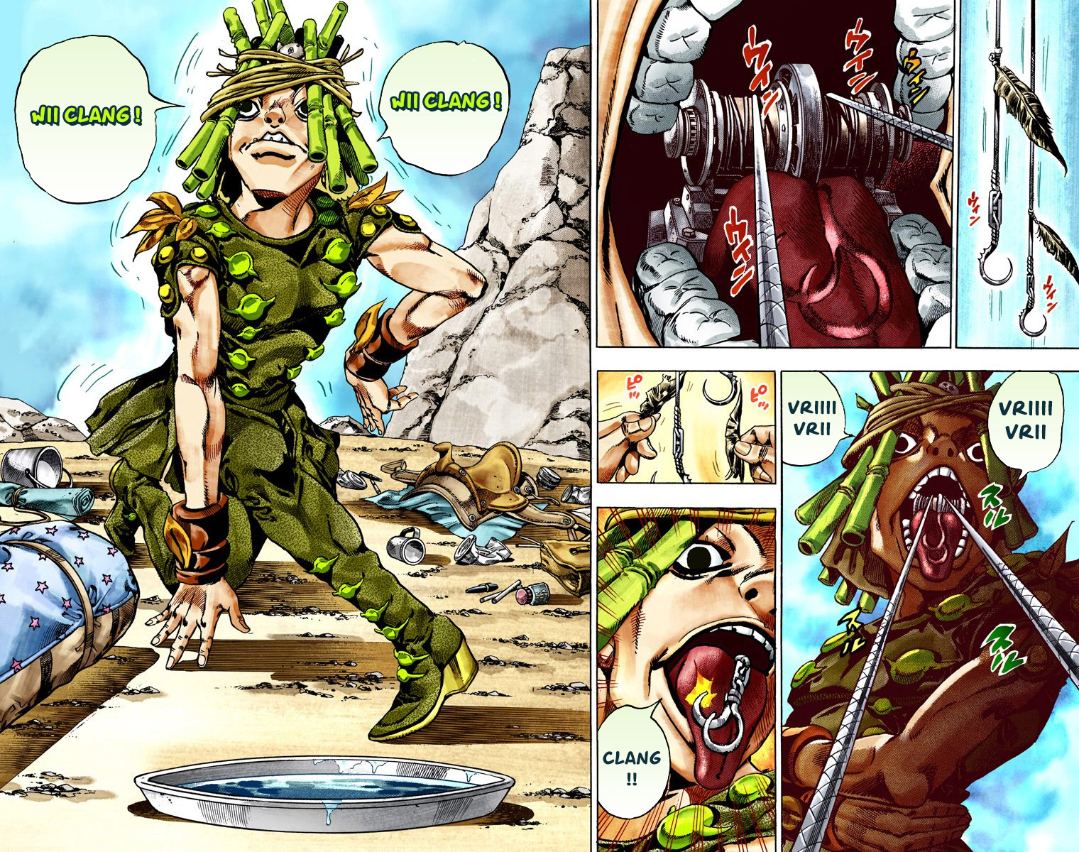 Read JoJo_s Bizarre Adventure Part 7 Steel Ball Run Official Colored FR Manga Online