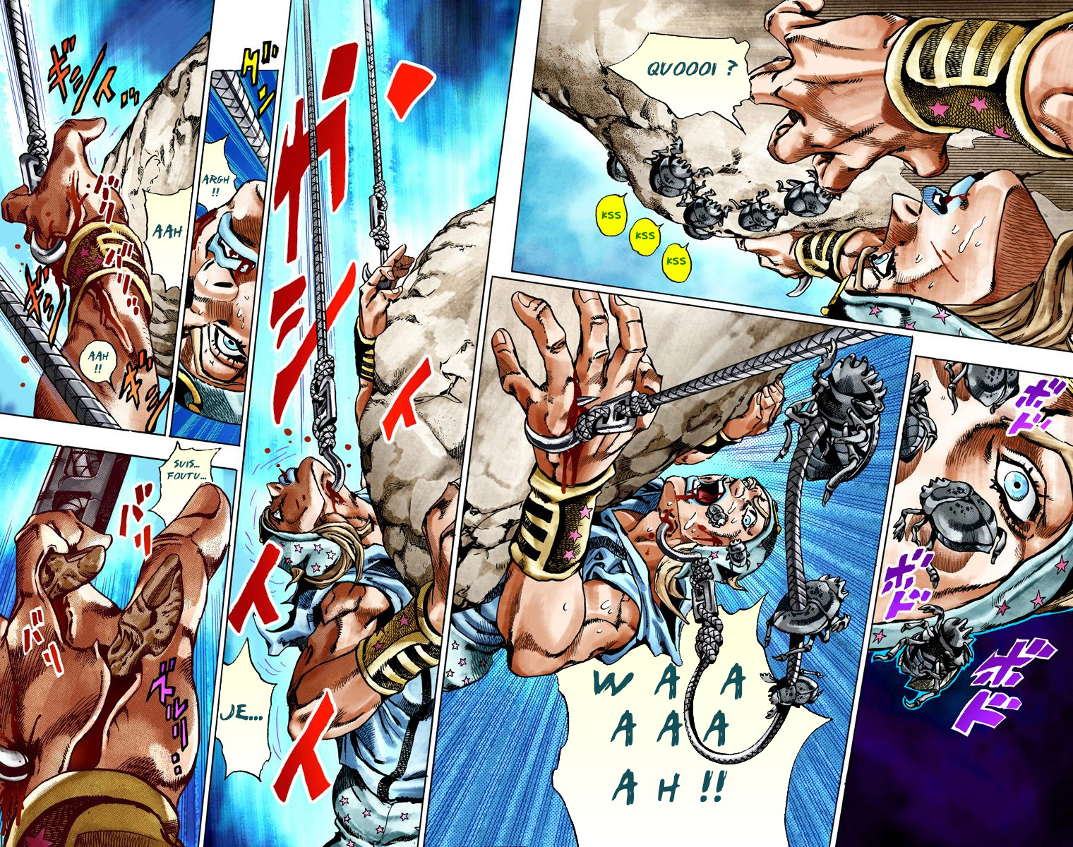 Read JoJo_s Bizarre Adventure Part 7 Steel Ball Run Official Colored FR Manga Online