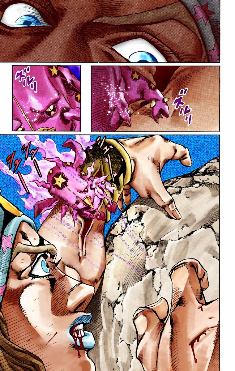 Read JoJo_s Bizarre Adventure Part 7 Steel Ball Run Official Colored FR Manga Online