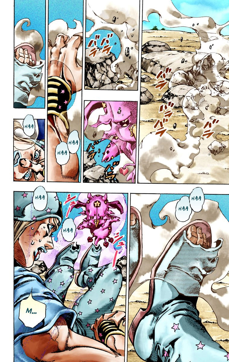 Read JoJo_s Bizarre Adventure Part 7 Steel Ball Run Official Colored FR Manga Online