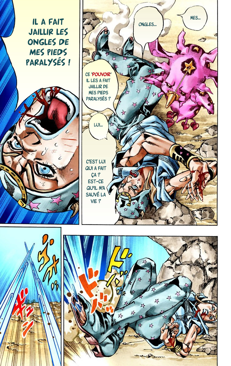 Read JoJo_s Bizarre Adventure Part 7 Steel Ball Run Official Colored FR Manga Online