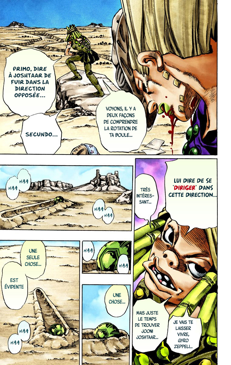 Read JoJo_s Bizarre Adventure Part 7 Steel Ball Run Official Colored FR Manga Online