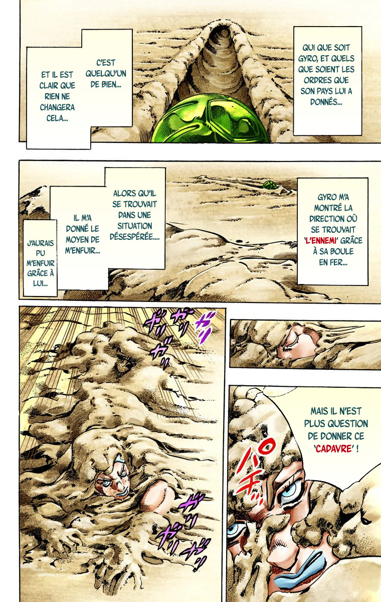 Read JoJo_s Bizarre Adventure Part 7 Steel Ball Run Official Colored FR Manga Online