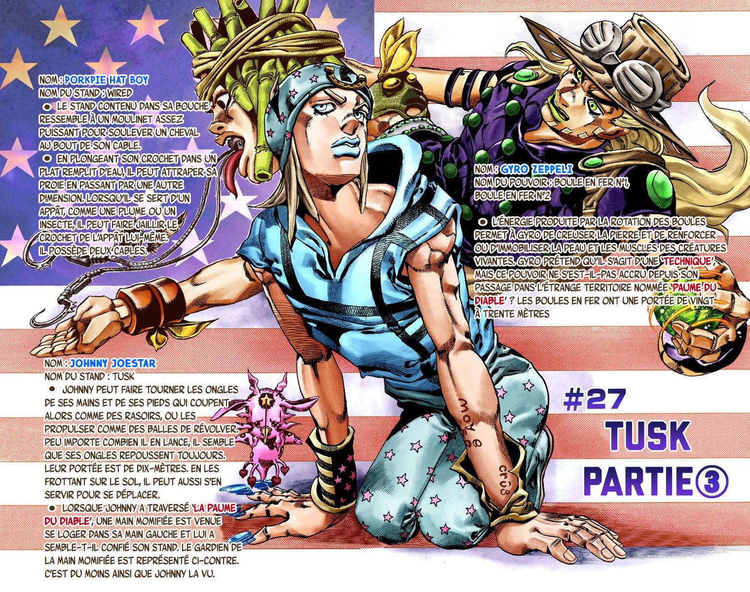 Read JoJo_s Bizarre Adventure Part 7 Steel Ball Run Official Colored FR Manga Online
