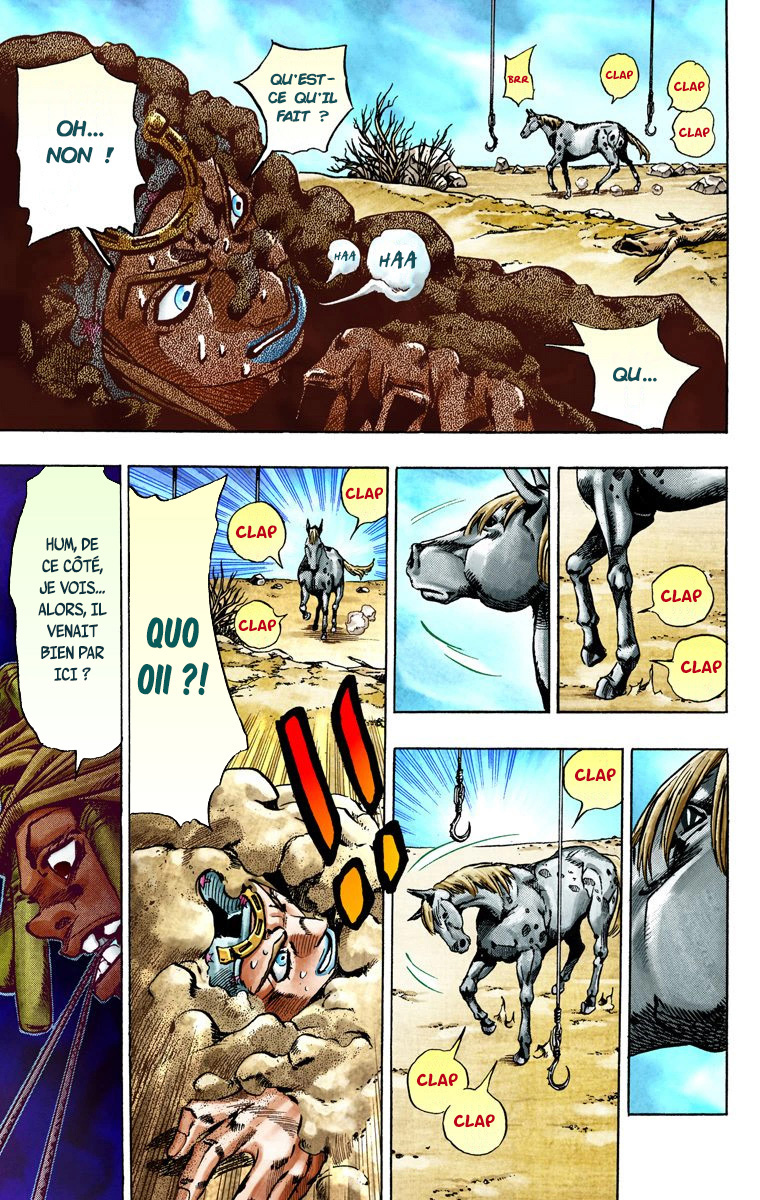 Read JoJo_s Bizarre Adventure Part 7 Steel Ball Run Official Colored FR Manga Online