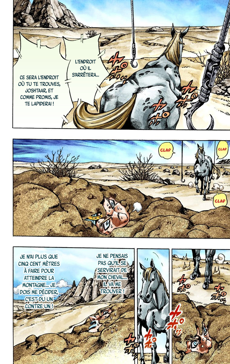 Read JoJo_s Bizarre Adventure Part 7 Steel Ball Run Official Colored FR Manga Online