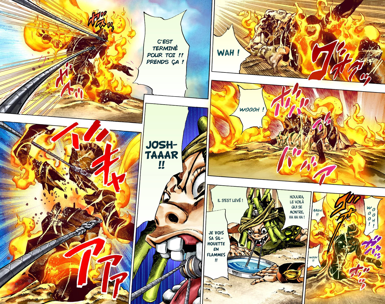 Read JoJo_s Bizarre Adventure Part 7 Steel Ball Run Official Colored FR Manga Online