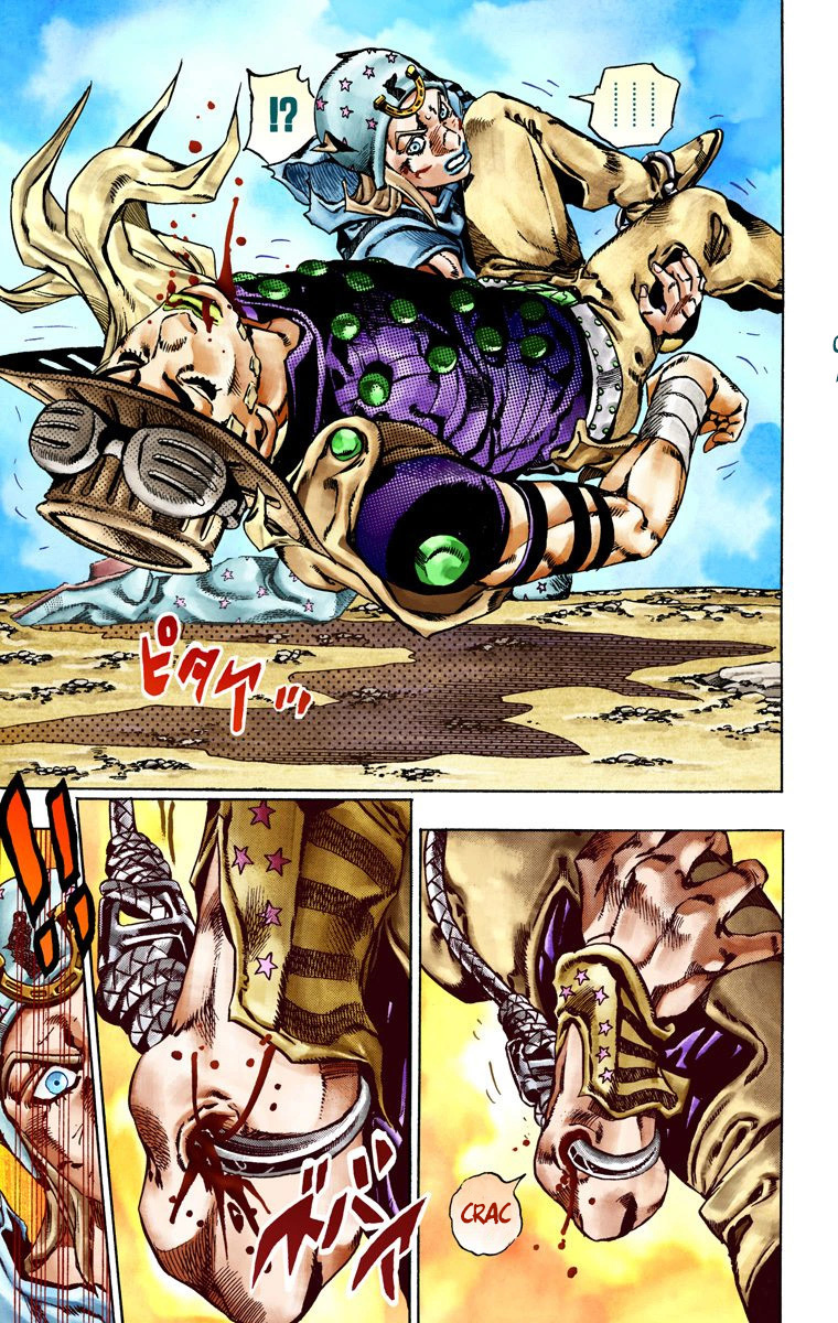 Read JoJo_s Bizarre Adventure Part 7 Steel Ball Run Official Colored FR Manga Online