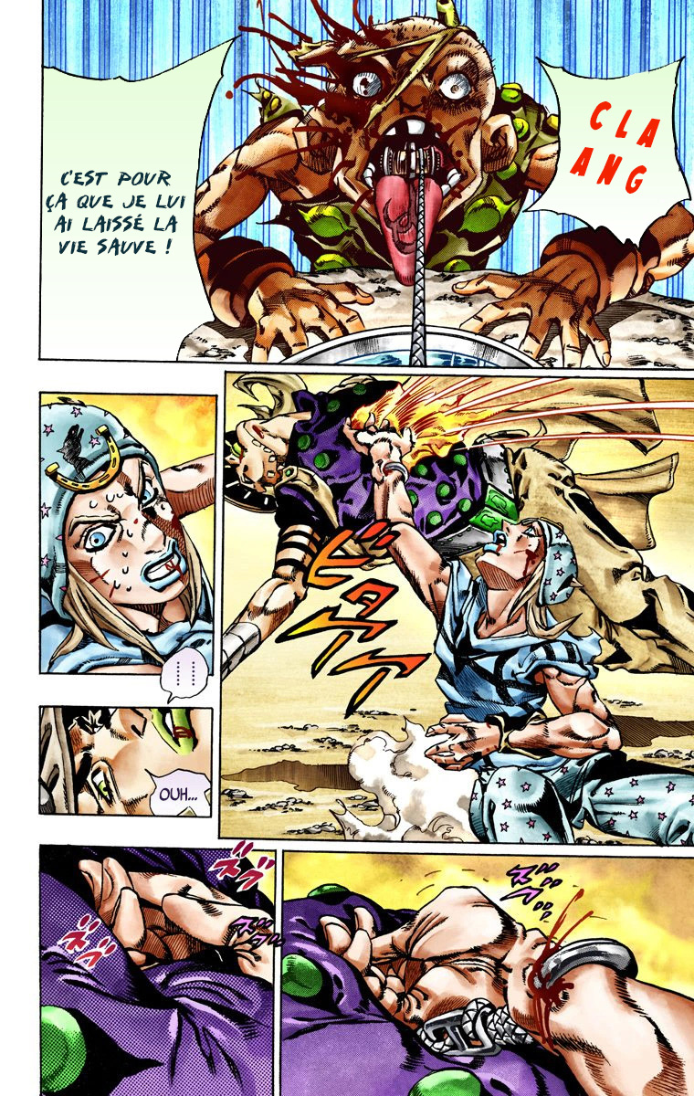 Read JoJo_s Bizarre Adventure Part 7 Steel Ball Run Official Colored FR Manga Online