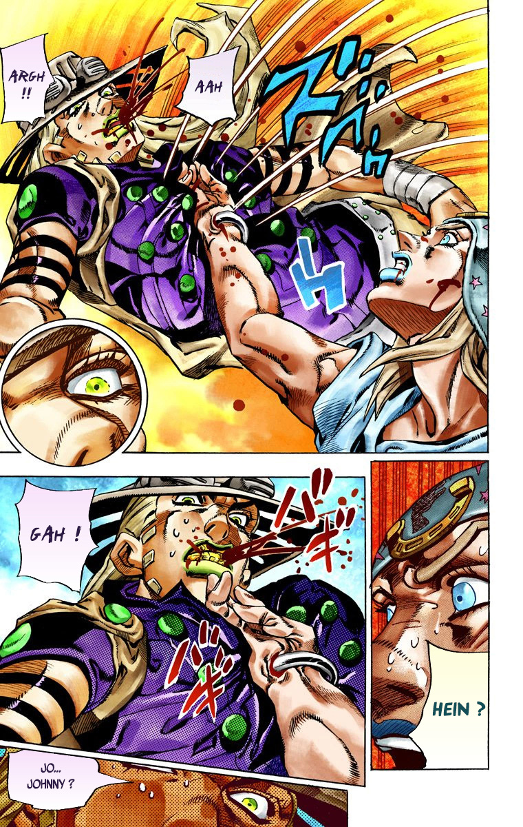 Read JoJo_s Bizarre Adventure Part 7 Steel Ball Run Official Colored FR Manga Online