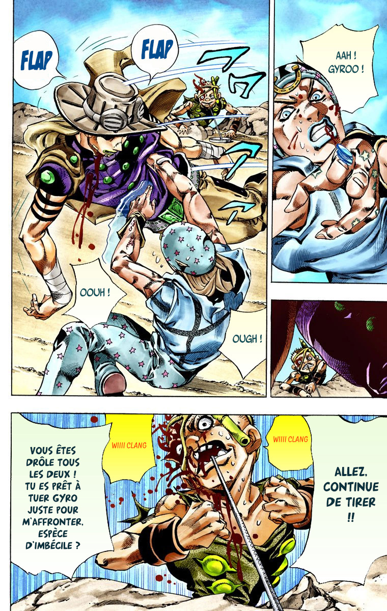 Read JoJo_s Bizarre Adventure Part 7 Steel Ball Run Official Colored FR Manga Online
