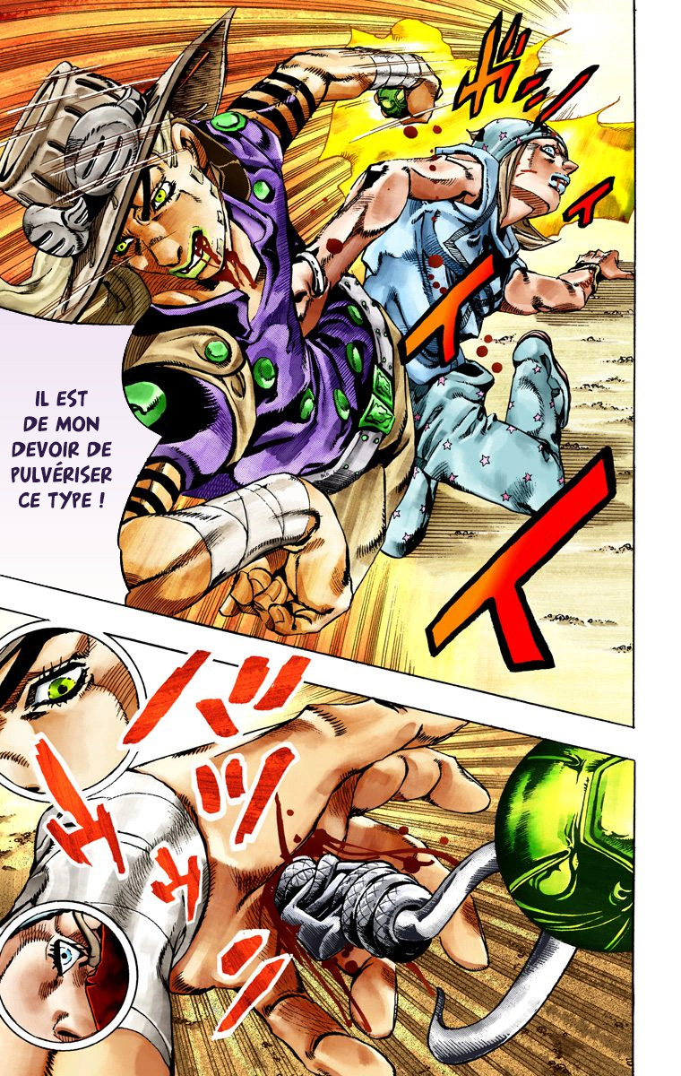 Read JoJo_s Bizarre Adventure Part 7 Steel Ball Run Official Colored FR Manga Online