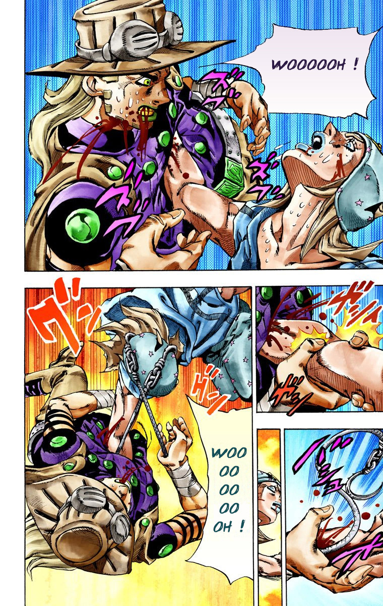 Read JoJo_s Bizarre Adventure Part 7 Steel Ball Run Official Colored FR Manga Online