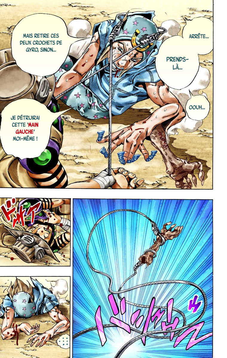 Read JoJo_s Bizarre Adventure Part 7 Steel Ball Run Official Colored FR Manga Online