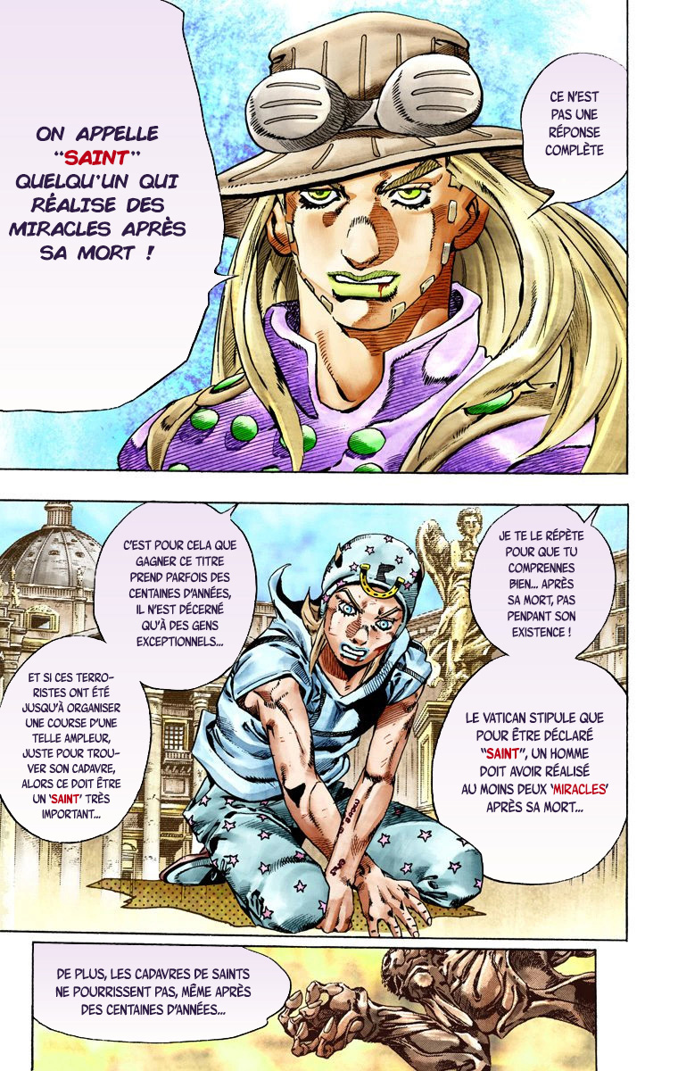 Read JoJo_s Bizarre Adventure Part 7 Steel Ball Run Official Colored FR Manga Online