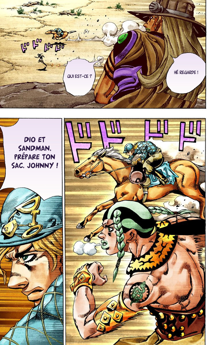 Read JoJo_s Bizarre Adventure Part 7 Steel Ball Run Official Colored FR Manga Online