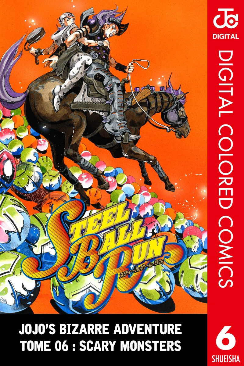 Read JoJo_s Bizarre Adventure Part 7 Steel Ball Run Official Colored FR Manga Online