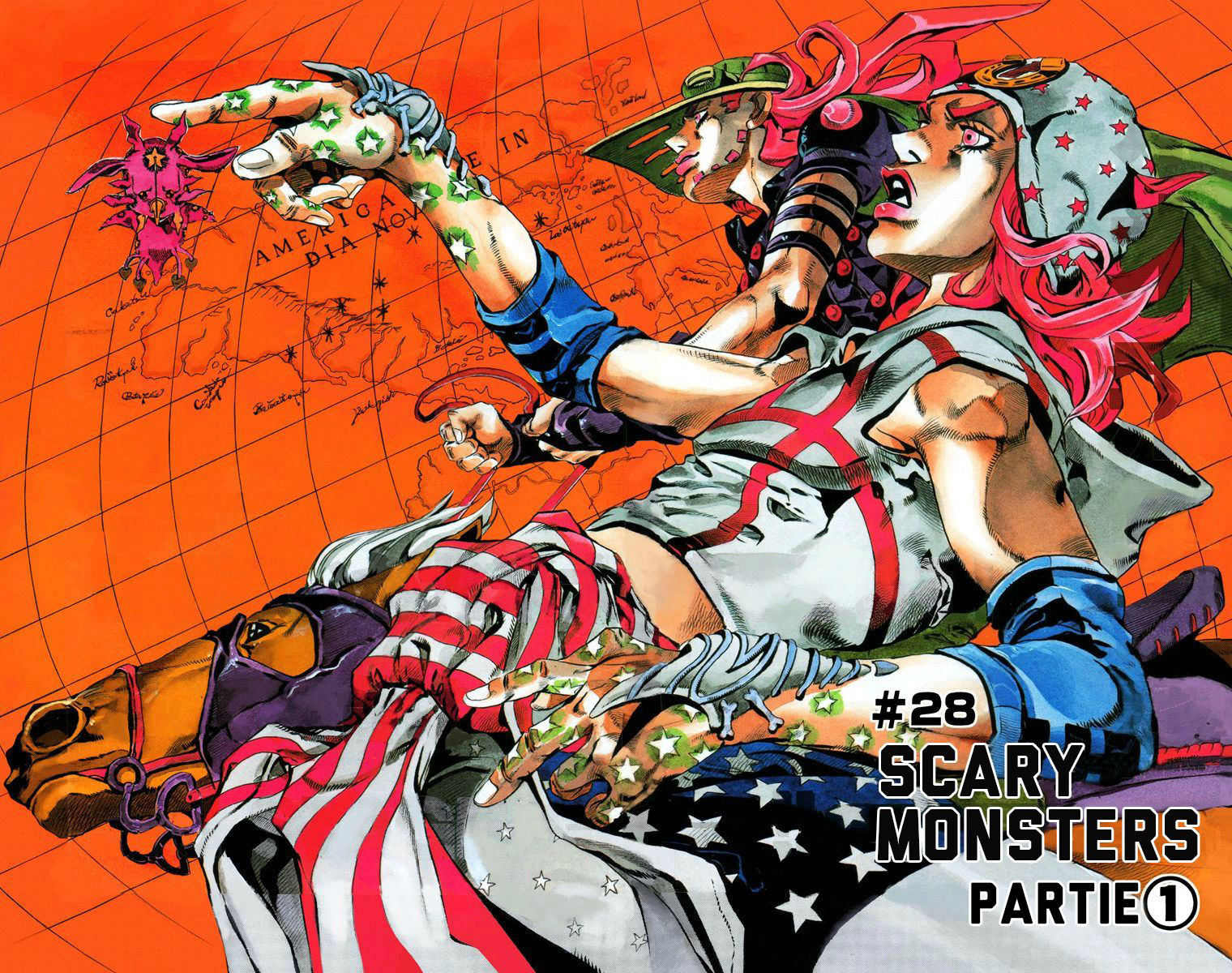 Read JoJo_s Bizarre Adventure Part 7 Steel Ball Run Official Colored FR Manga Online