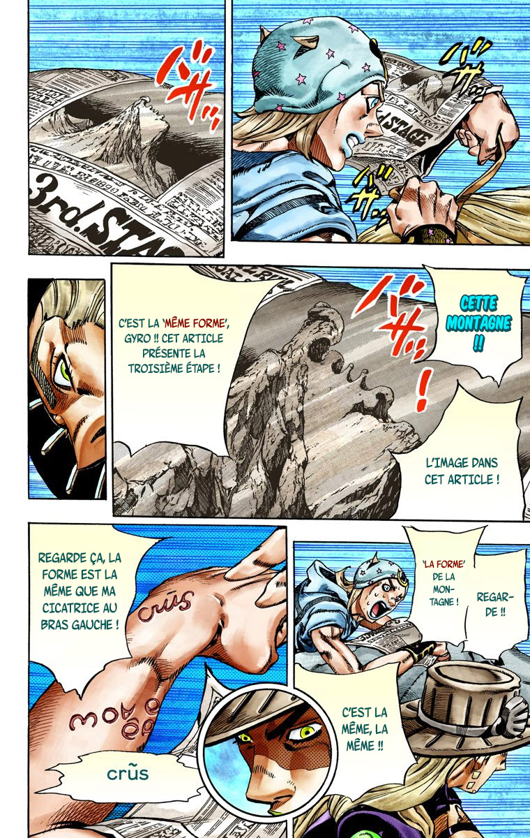 Read JoJo_s Bizarre Adventure Part 7 Steel Ball Run Official Colored FR Manga Online