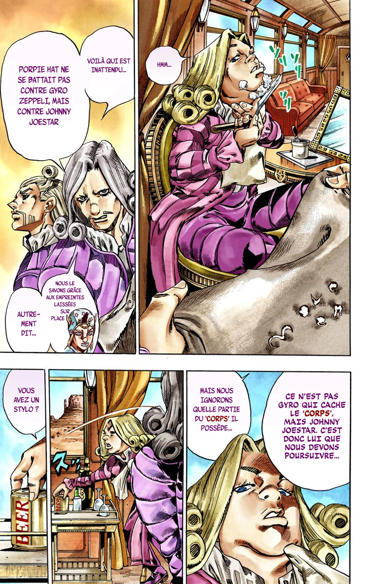 Read JoJo_s Bizarre Adventure Part 7 Steel Ball Run Official Colored FR Manga Online