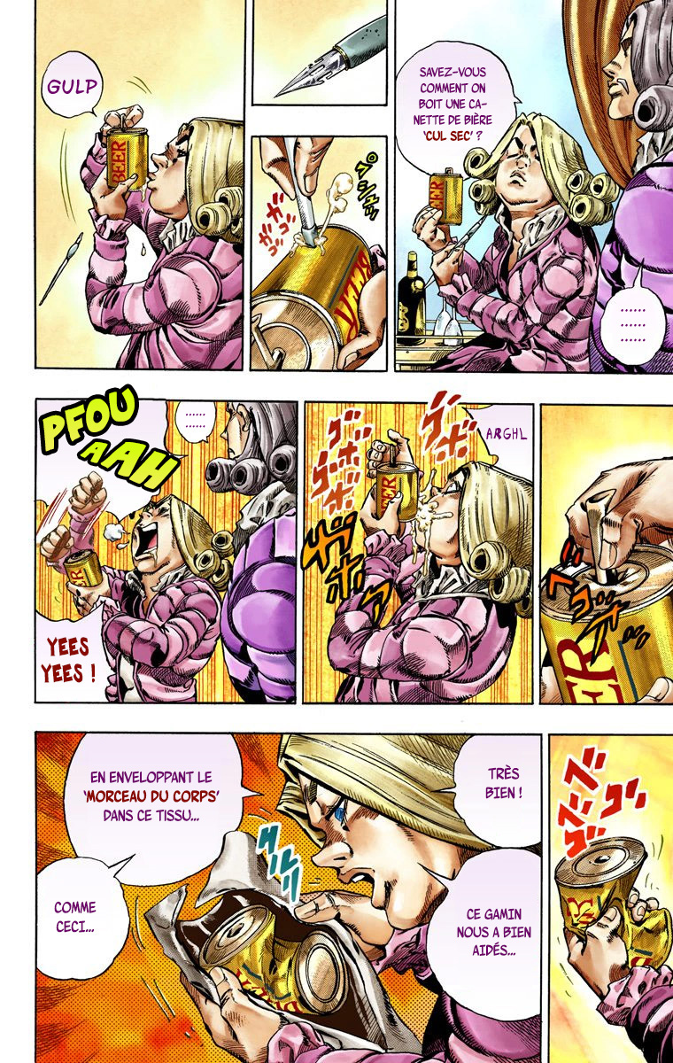 Read JoJo_s Bizarre Adventure Part 7 Steel Ball Run Official Colored FR Manga Online