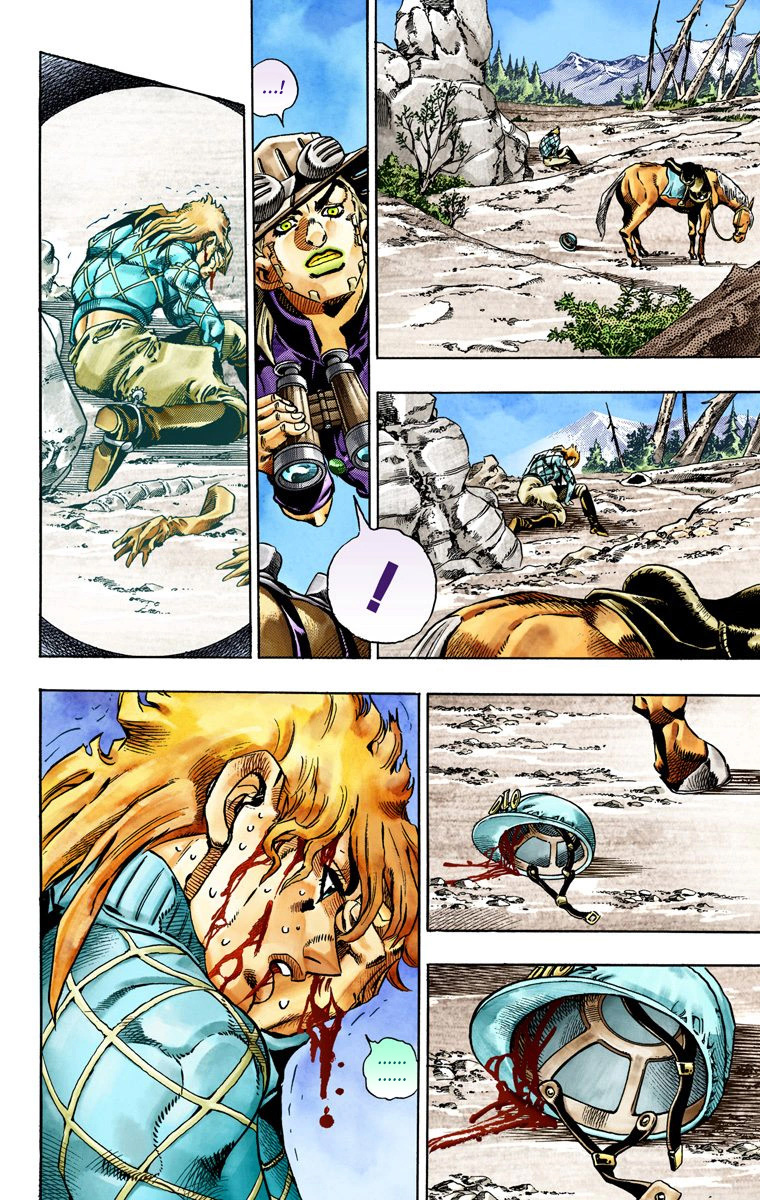 Read JoJo_s Bizarre Adventure Part 7 Steel Ball Run Official Colored FR Manga Online