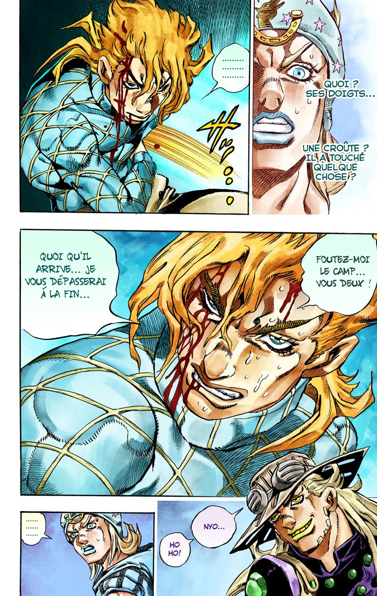 Read JoJo_s Bizarre Adventure Part 7 Steel Ball Run Official Colored FR Manga Online