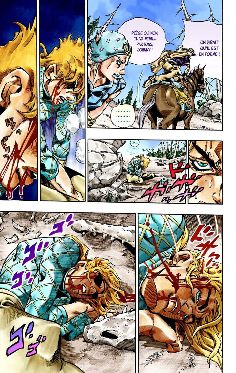 Read JoJo_s Bizarre Adventure Part 7 Steel Ball Run Official Colored FR Manga Online