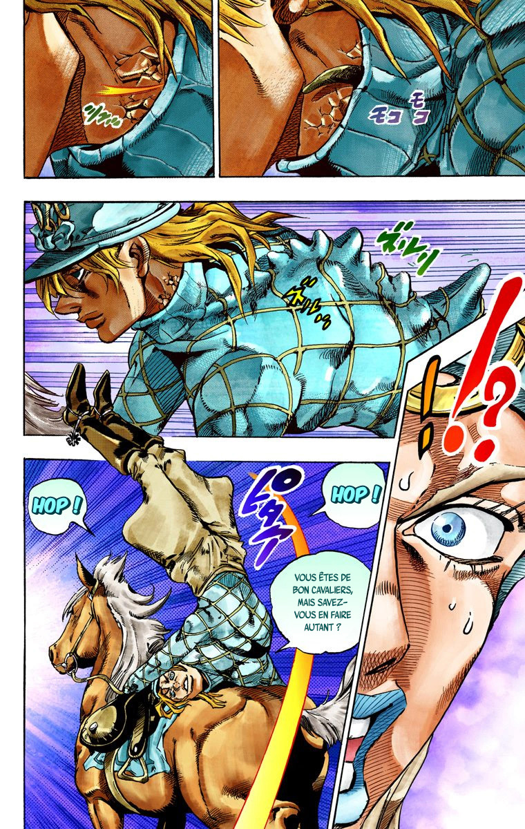 Read JoJo_s Bizarre Adventure Part 7 Steel Ball Run Official Colored FR Manga Online