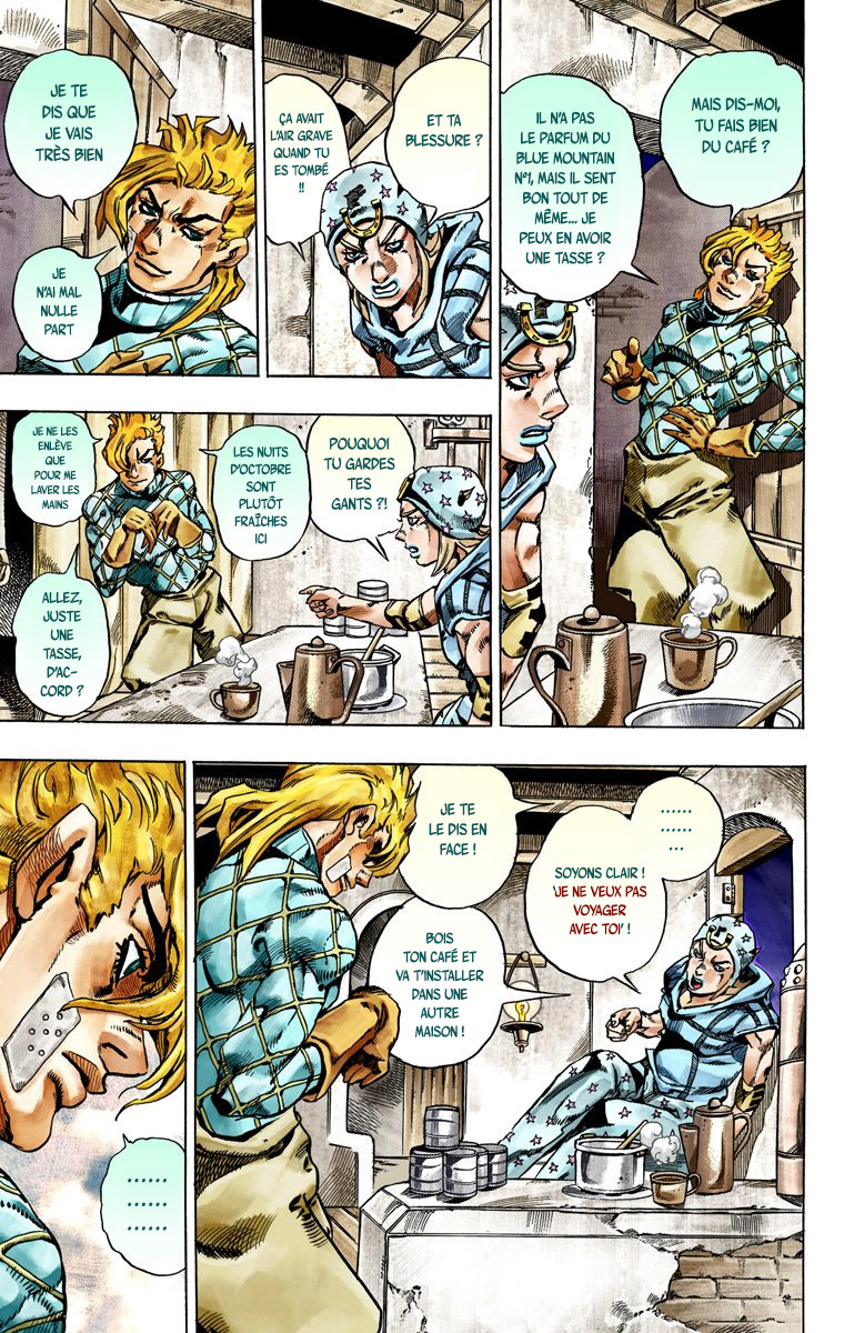 Read JoJo_s Bizarre Adventure Part 7 Steel Ball Run Official Colored FR Manga Online