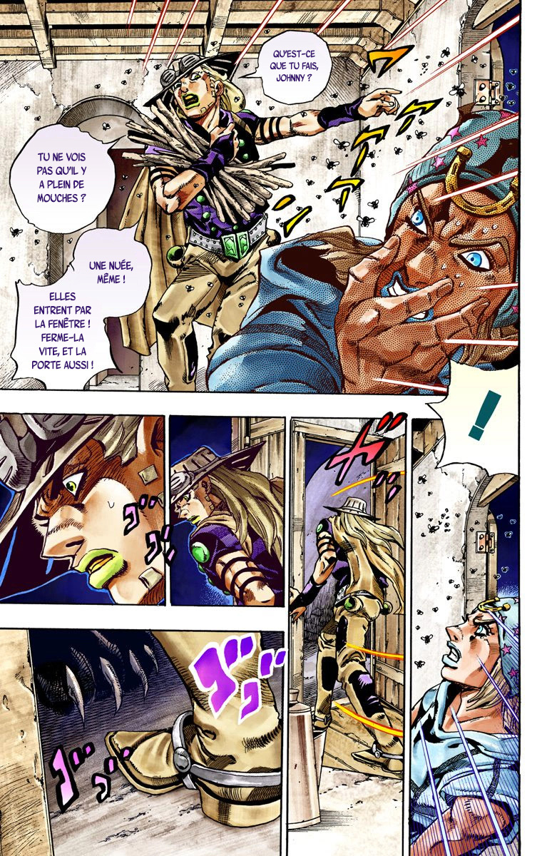 Read JoJo_s Bizarre Adventure Part 7 Steel Ball Run Official Colored FR Manga Online