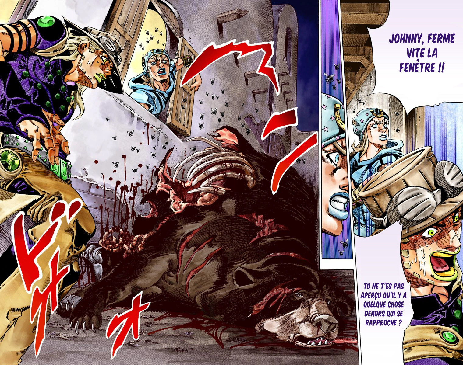 Read JoJo_s Bizarre Adventure Part 7 Steel Ball Run Official Colored FR Manga Online